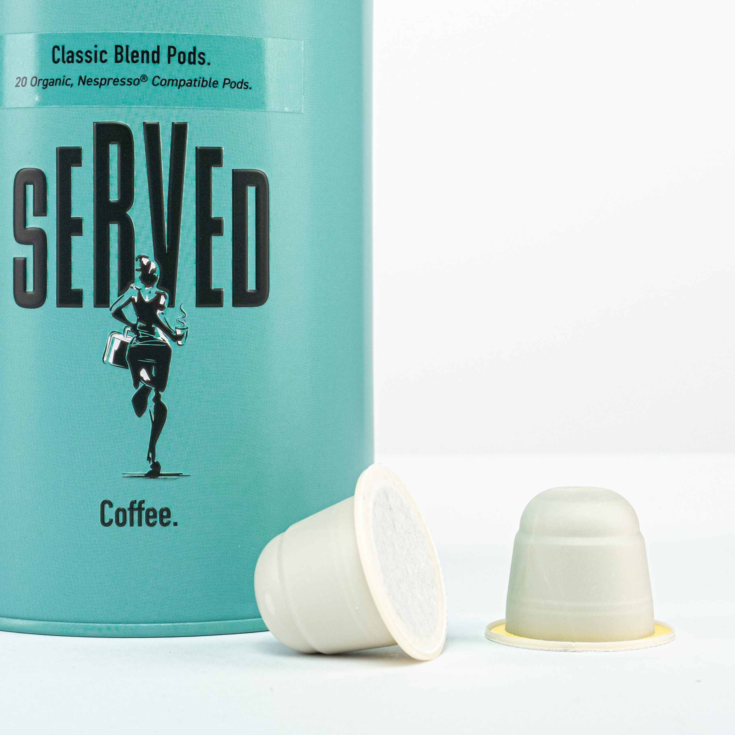 Tin of Compostable Nespresso® Pods(4)