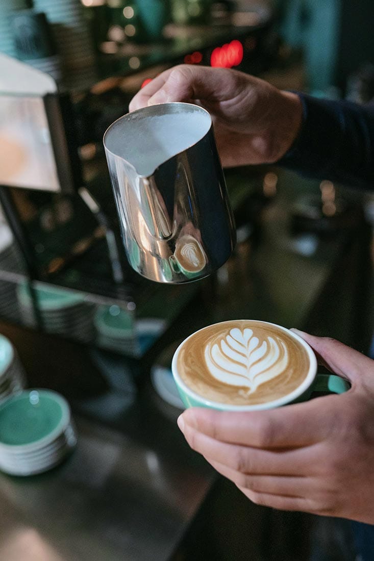 Order your coffee at Served Food Rotterdam